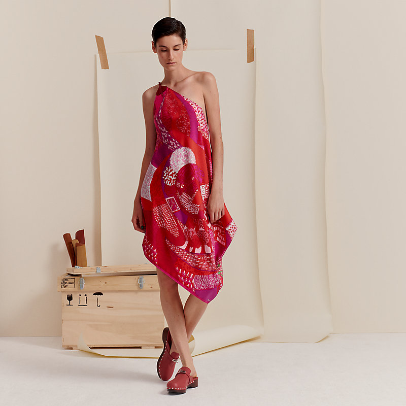 Silk dress | Hermès Mainland China